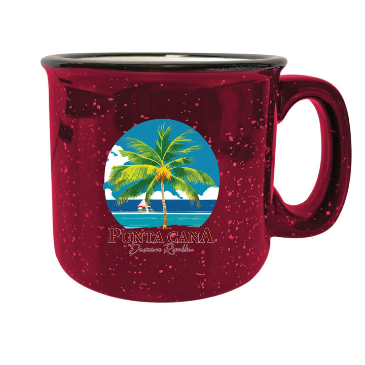 Punta Cana Dominican Republic Souvenir 16 oz Ceramic Camping Mug Image 2