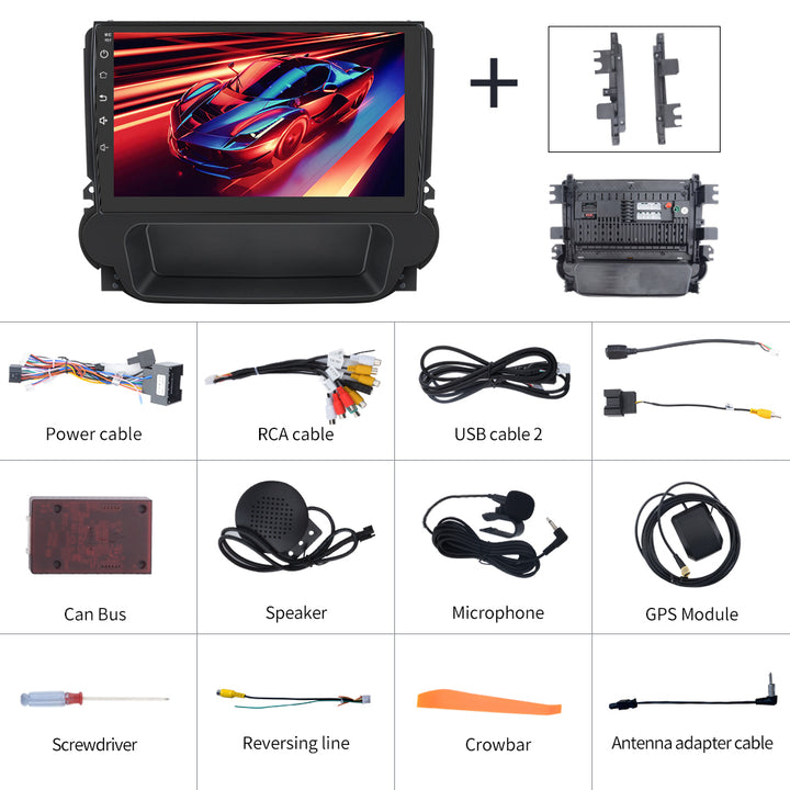 AWESAFE Car Radio Stereo Andriod 12 Compatible for Chevrolet Malibu 2012-2015 with CarPlayAndroid AutoDSP Image 8