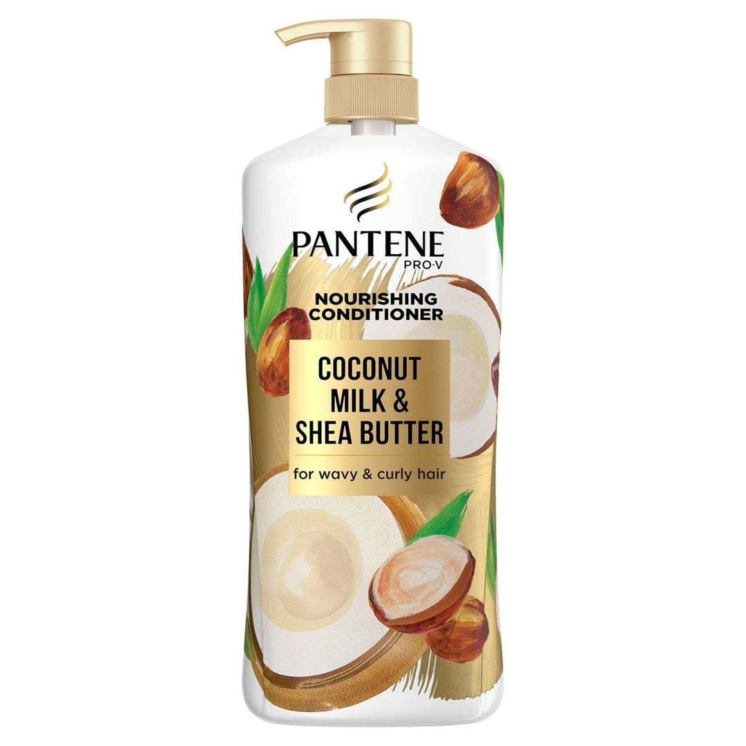 Pantene Pro-V Nourishing Conditioner Coconut Milk and Shea Butter (38.2 Fl Oz) Image 1