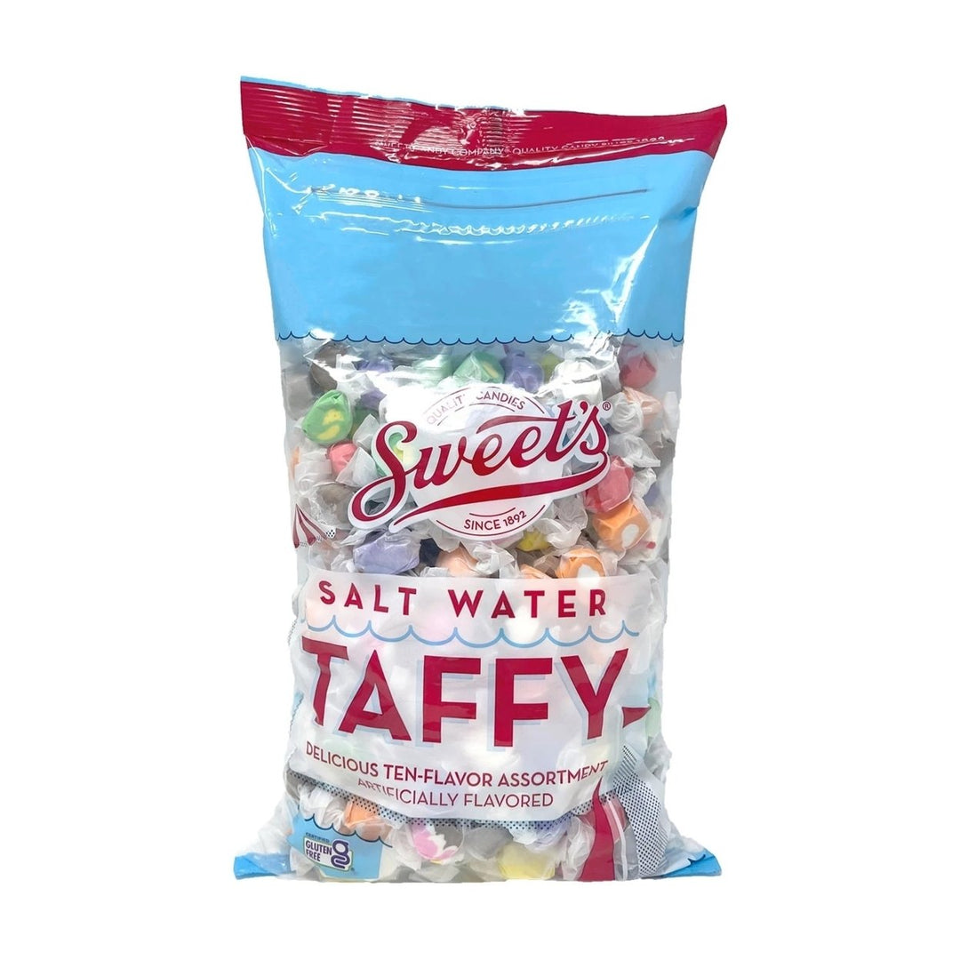 Sweet Candy Assorted Salt Water TaffyResealable (4 Pounds) Image 1