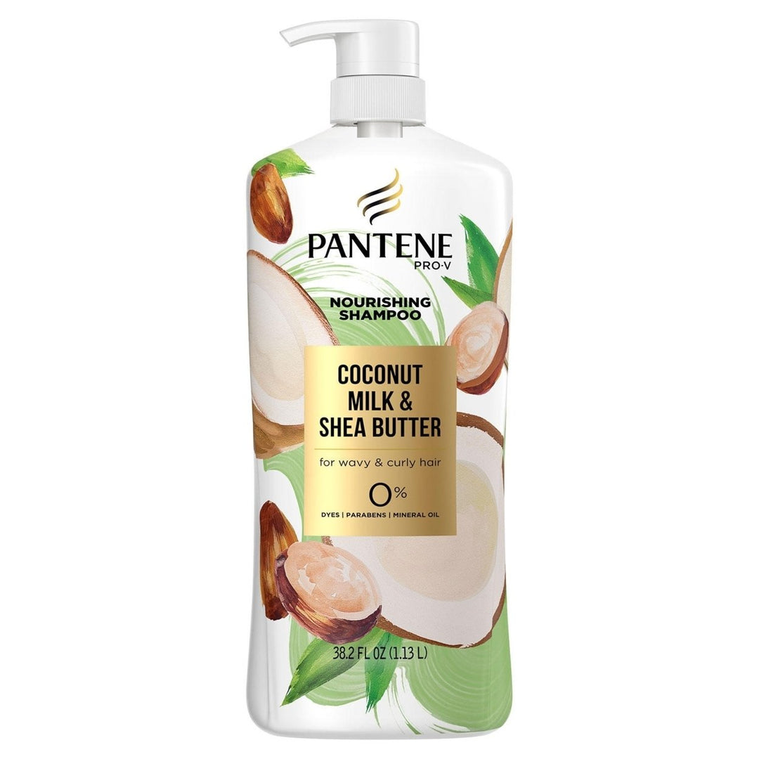 Pantene Pro-V Nourishing Shampoo Coconut Milk and Shea Butter (38.2 Fluid Ounce) Image 1