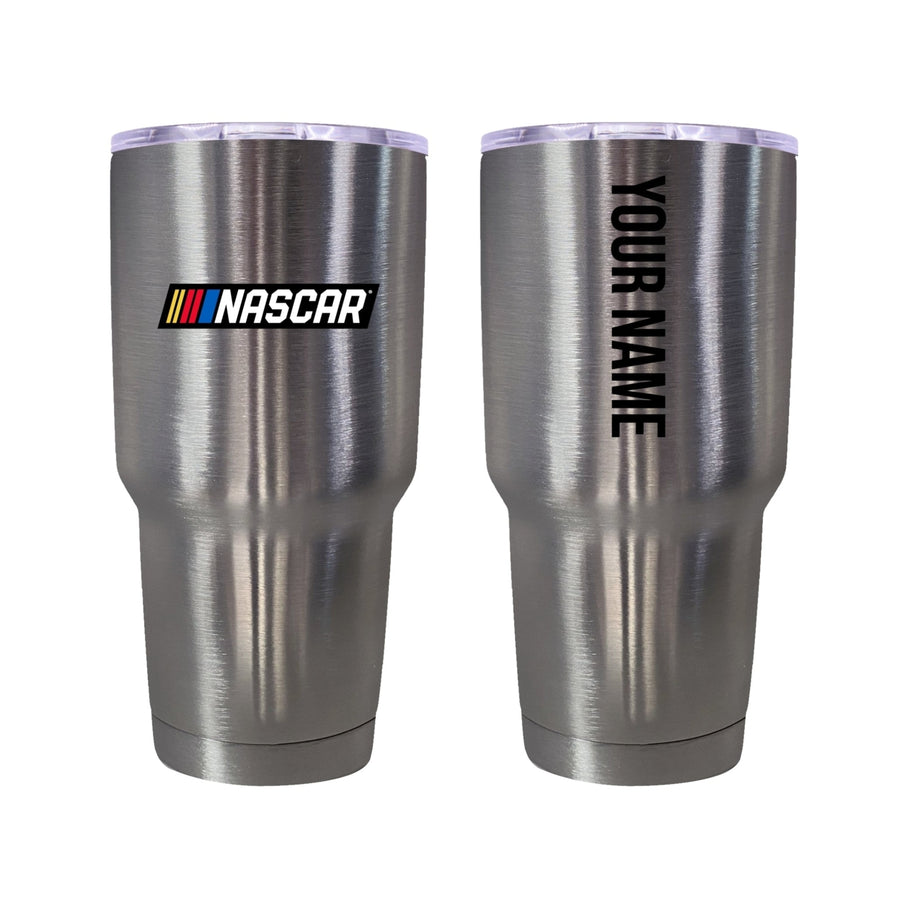 Personalized Custom Nascar 24oz Stainless Steel Tumbler Car Design with Customizable Name or Message Image 1