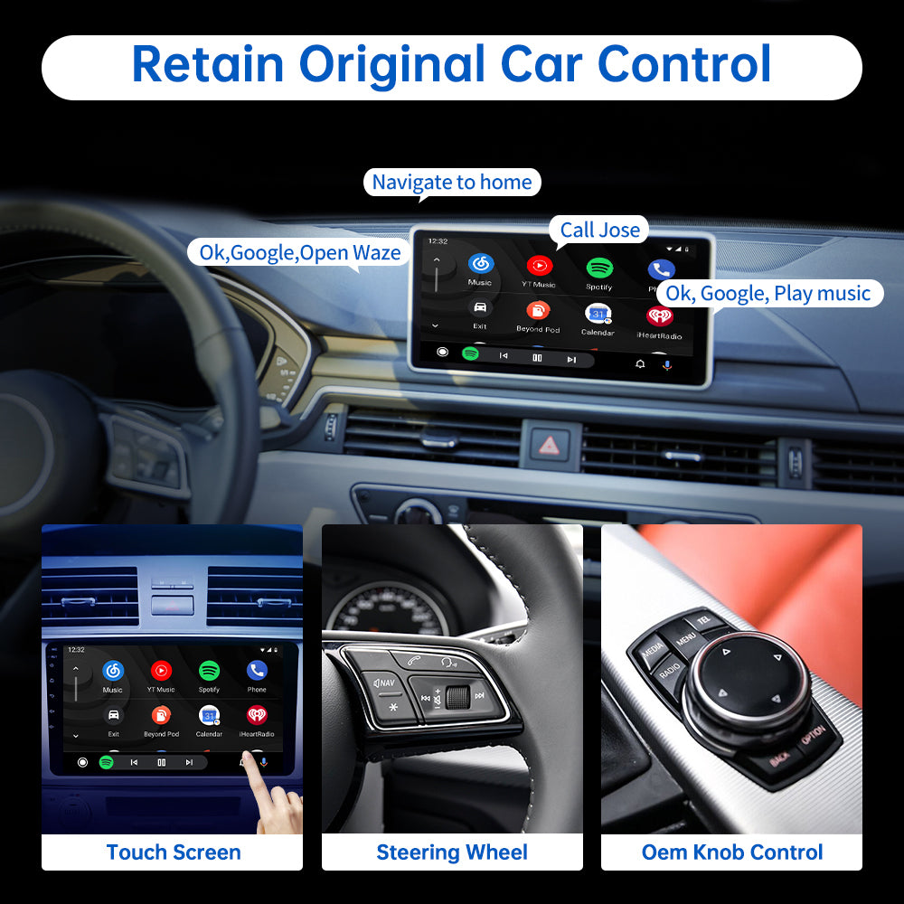 AWESAFE Wireless Android Auto for Cars with Wired Android Auto Connection Turn Android Auto Wired to Android Auto Image 4