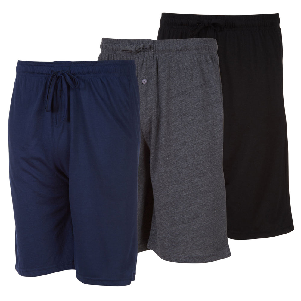 DARESAY Mens Soft Cotton Shorts 3 Packs Image 2