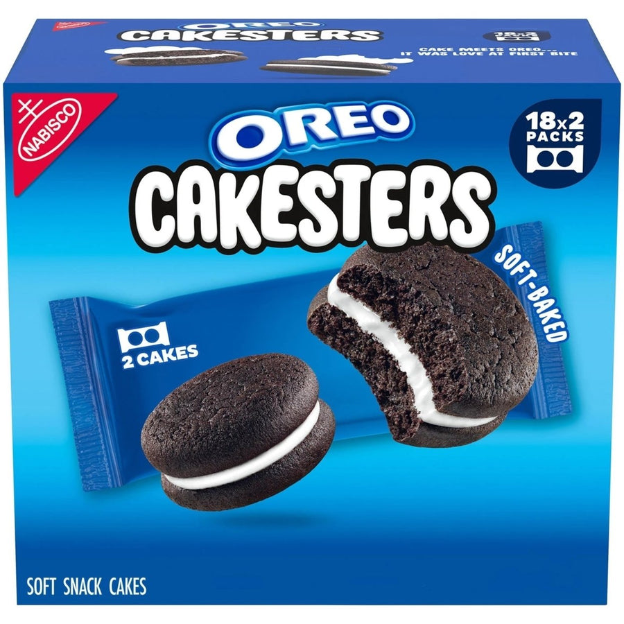 Oreo Cakesters 2.02 Ounce (Pack of 18) Image 1