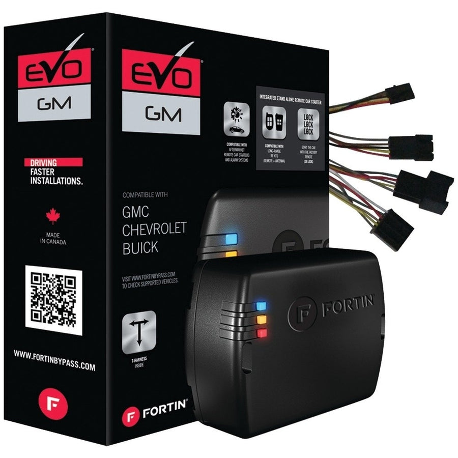 Remote Start System For 2007-up Cadillac Chevrolet and GMC (Fortin EVO-GMT4) Image 1