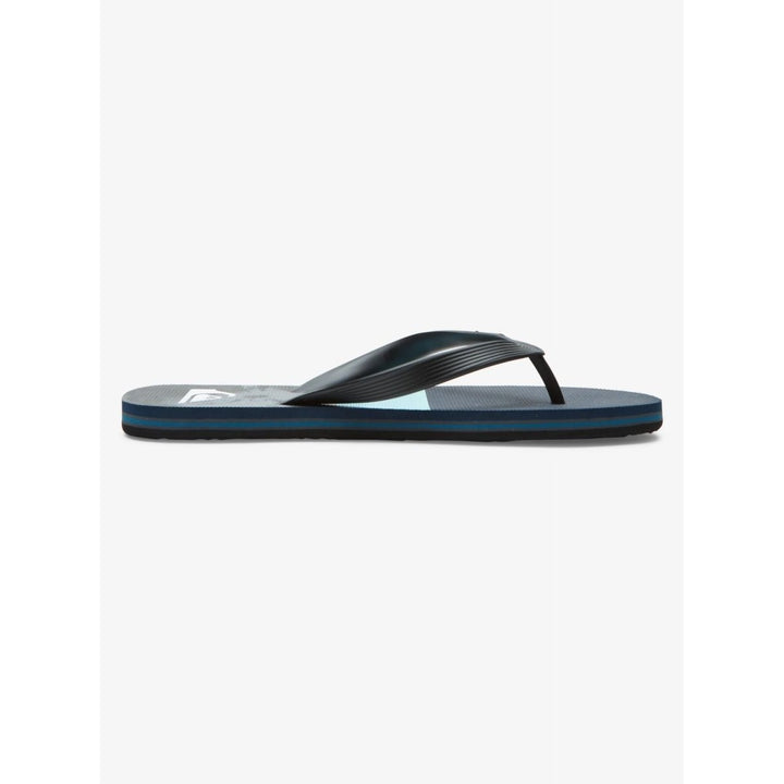 Quiksilver Molokai Panel Flip Flop Sandals AQYL101263 Blue Grey Synthetic 10 Image 3