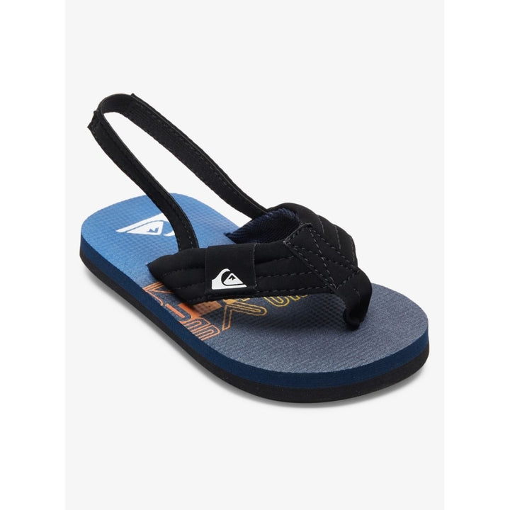 Quiksilver Toddlers' Molokai Layback Flip Flop Sandals Blue 3 - AQTL100066-BYJ3  BLUE 3 Image 1