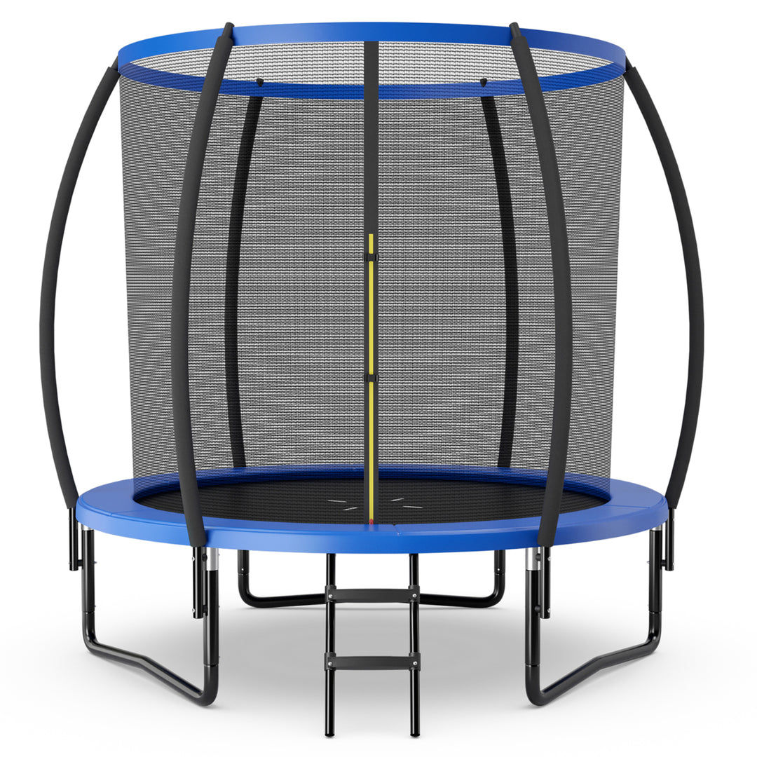 12FT Recreational Trampoline w/ Ladder Enclosure Net Safety Pad Outdoor Image 2