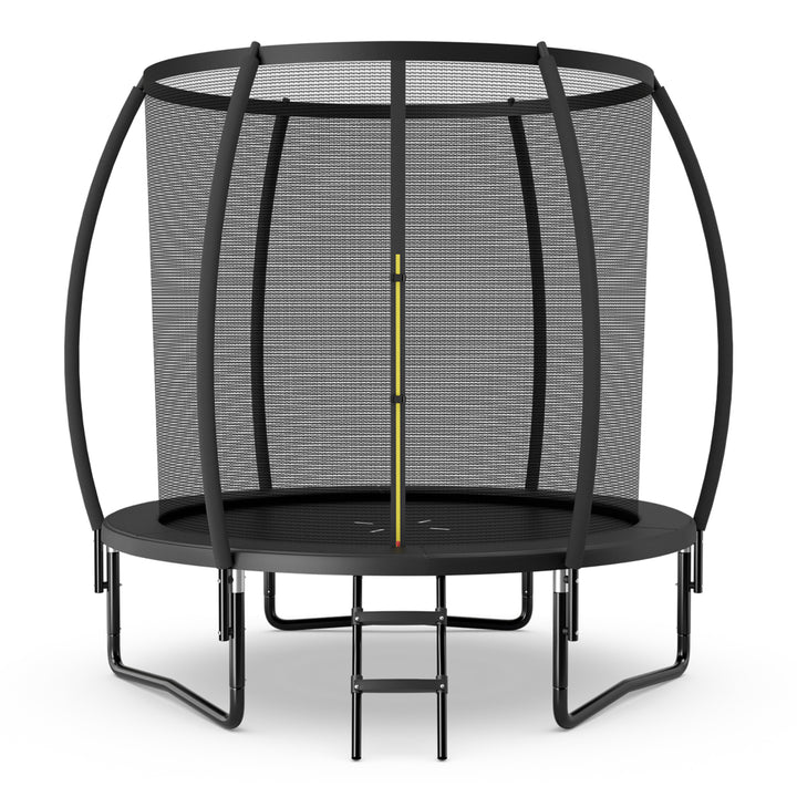 12FT Recreational Trampoline w/ Ladder Enclosure Net Safety Pad Outdoor Image 1