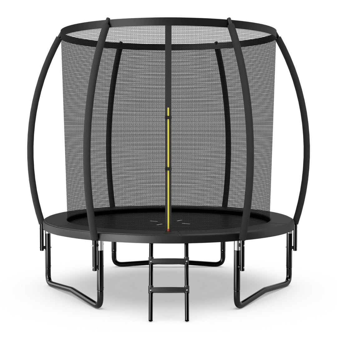 Gymax 10FT Recreational Trampoline w/ Ladder Enclosure Net Safety Pad Outdoor Image 1