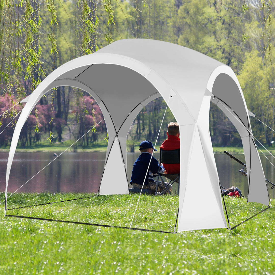 11' x 11' Patio Sun Shade Shelter Canopy Tent Portable UPF 50+Outdoor Beach Image 3