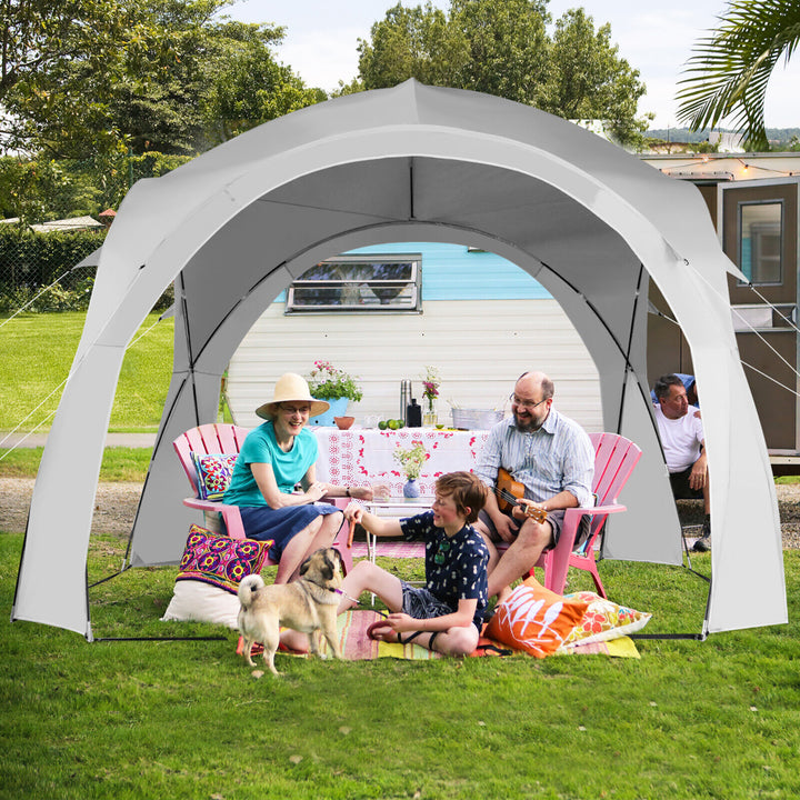 11' x 11' Patio Sun Shade Shelter Canopy Tent Portable UPF 50+Outdoor Beach Image 4