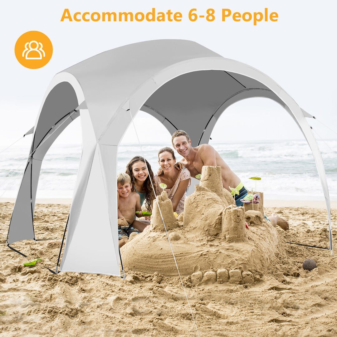 11 x 11 Patio Sun Shade Shelter Canopy Tent Portable UPF 50+Outdoor Beach Image 4