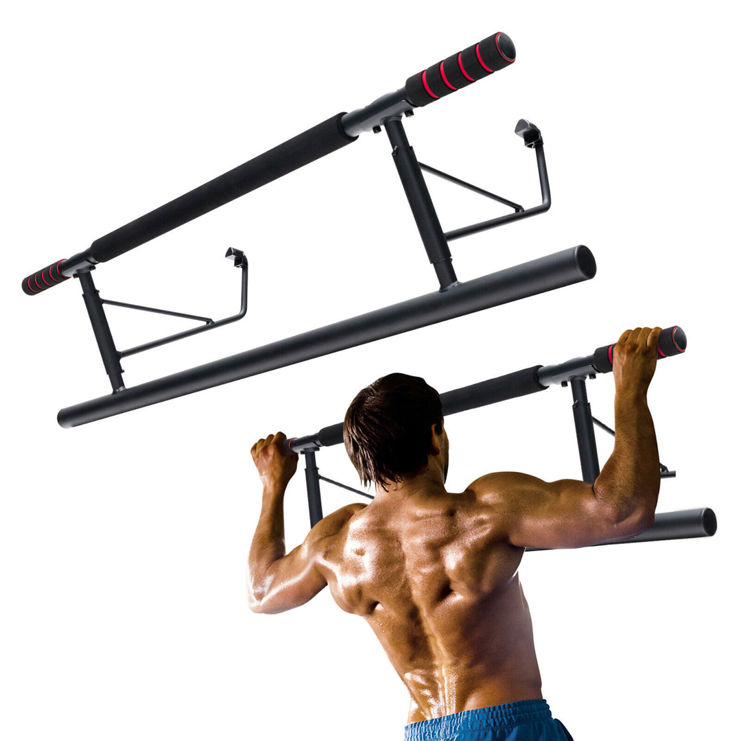 Pull-up Bar for Doorway No Screw Foldable Strength Training Chin-up Bar Home Gym Image 1