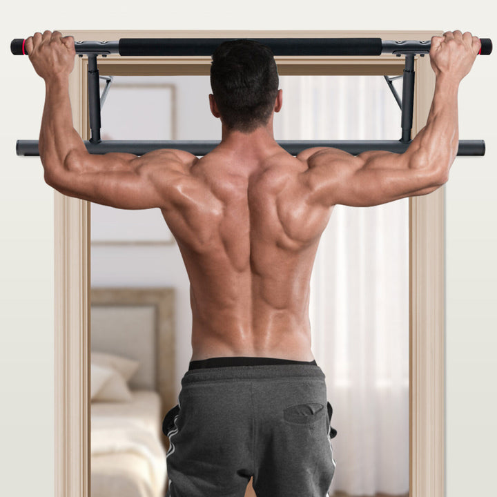 Pull-up Bar for Doorway No Screw Foldable Strength Training Chin-up Bar Home Gym Image 3