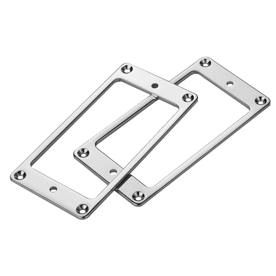 2pcs Electric Guitar Humbucker Pickup Ring Thickness 2mm Metal Flat Frame Mounting Ring LP Guitar Accessories Image 3