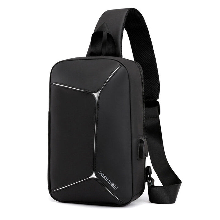 USB Reflective Chest Bag Tactical Bag Image 1
