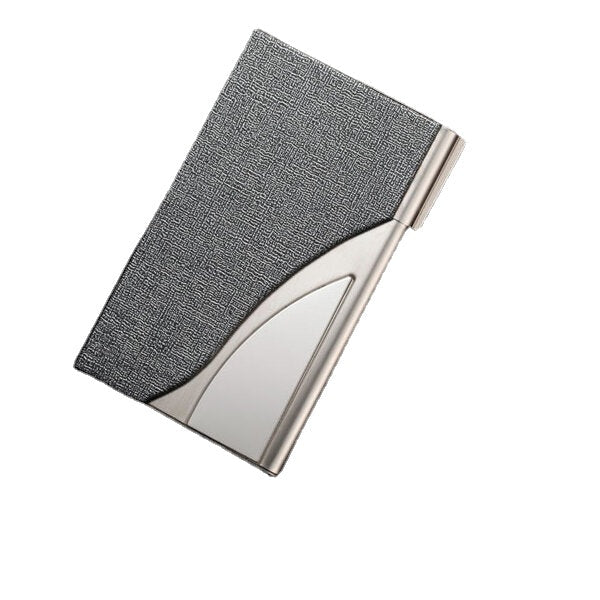 Stainless Steel Metal Card Holder Credit Card Case Portable ID Card Clip Box Image 4