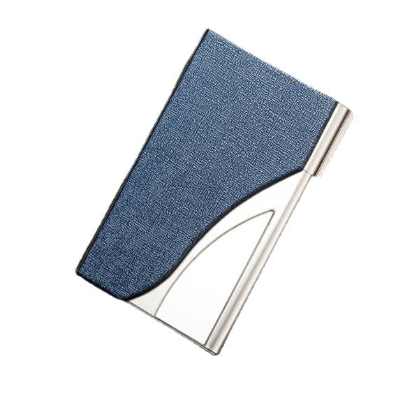 Stainless Steel Metal Card Holder Credit Card Case Portable ID Card Clip Box Image 4