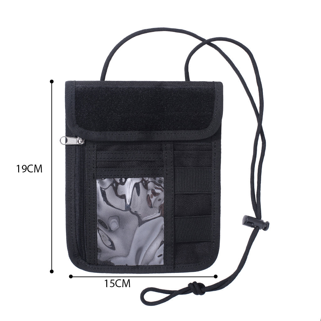 Tactical ID Card Holder Multifunction Card Case Men Women Credit Passport Purse Hunting Molle Pouch Wallet Bag Image 7