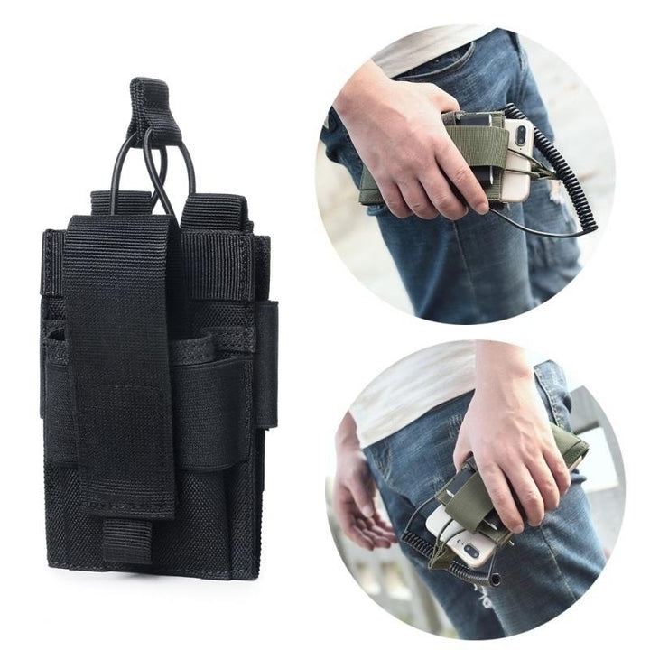 Three Soldiers ZB85 Molle Tactical Bag Multi-Pocket Waist Bag Wallets For Camping Hunting Phone Storage Bag Image 1
