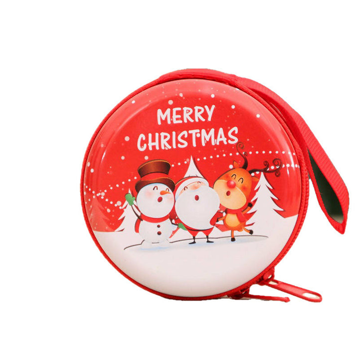 unisex child adult christmas pattern coin bag christmas gift ppt DTTT Image 1