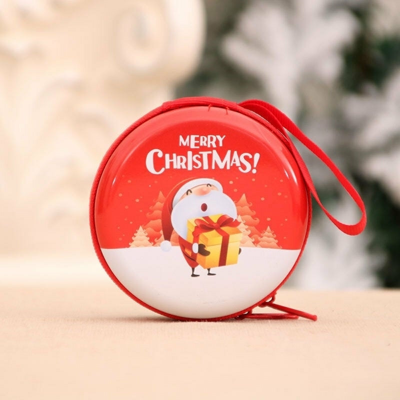 unisex child adult christmas pattern coin bag christmas gift ppt Image 6