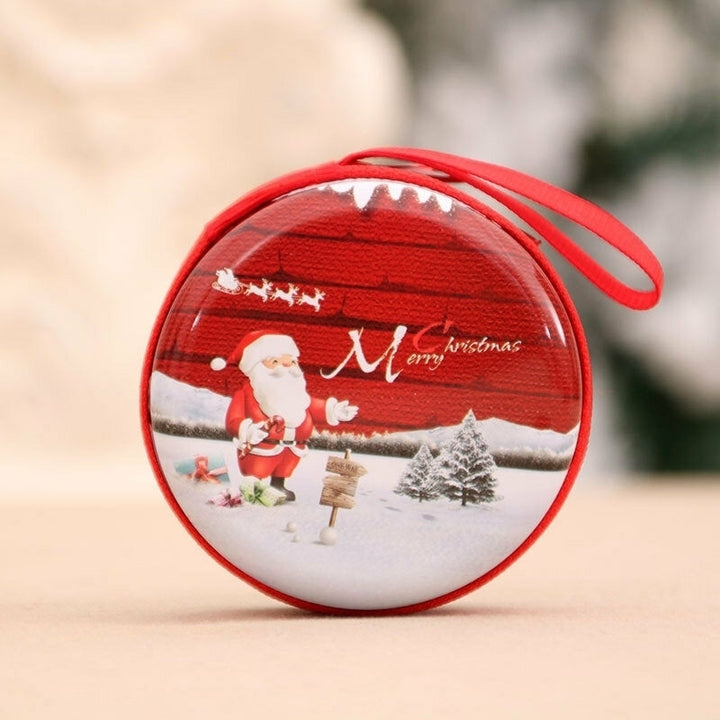 unisex child adult christmas pattern coin bag christmas gift ppt DTTT Image 7