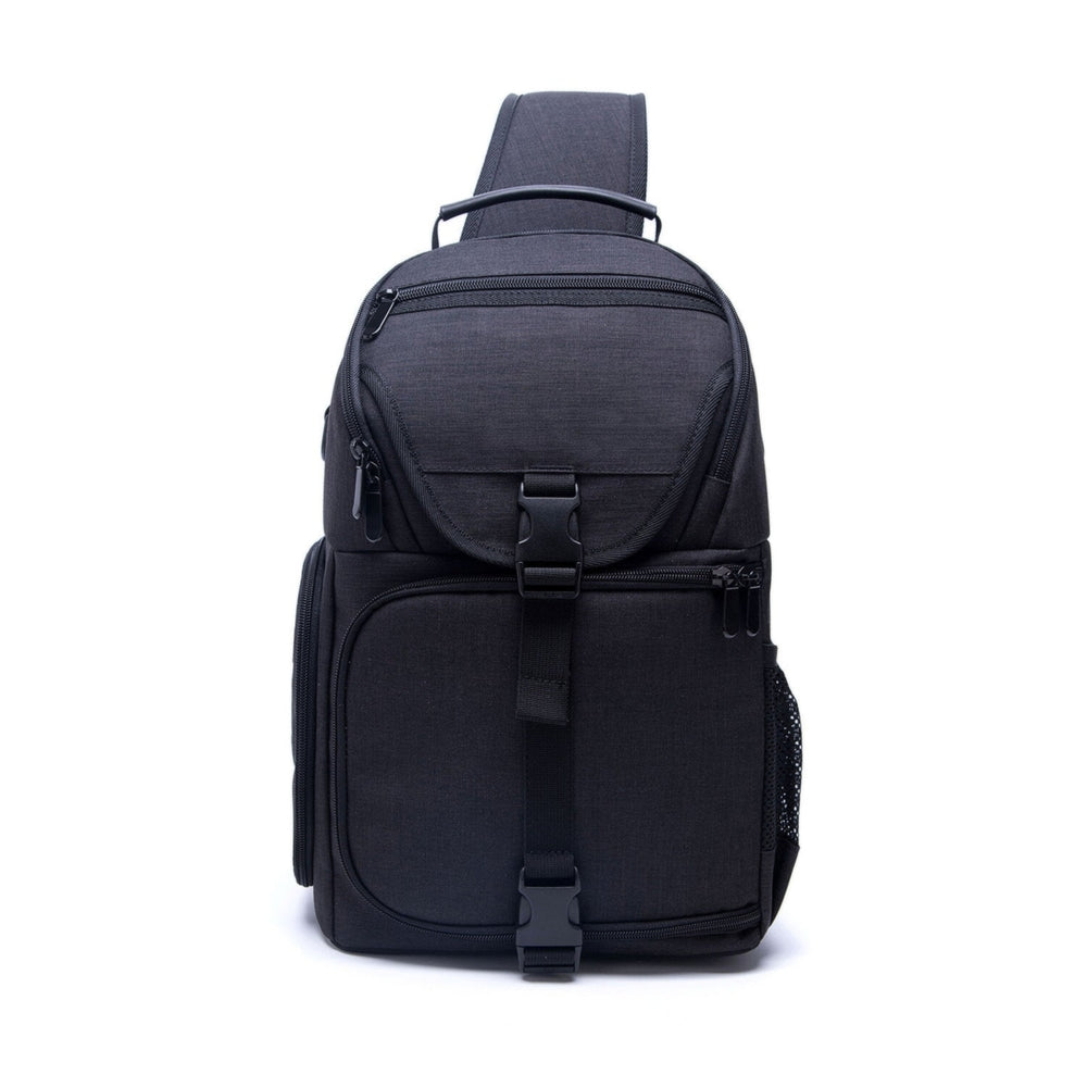 Water-Resistant Anti-theft Shockproof Travel Carry Sling Bag Backpack for DSLR Camera Lens Tripod Video Light Stand Image 2