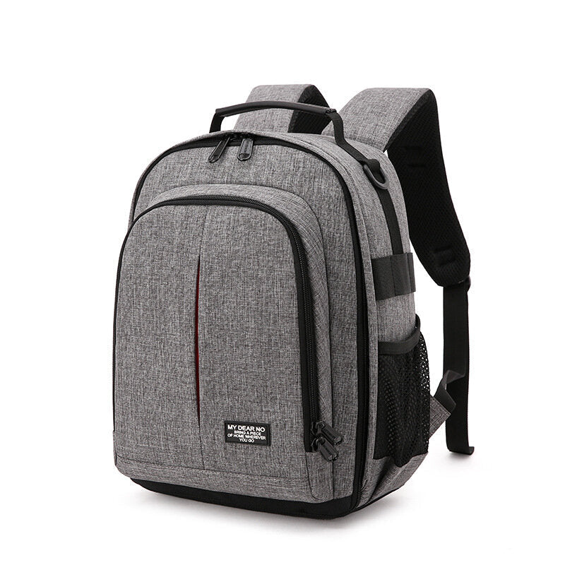 Water-resistant Shockproof Camera Bag Shoulder Carry Travel Backpack for Canon for Nikon DSLR Camera Tripod Lens Flash Image 2
