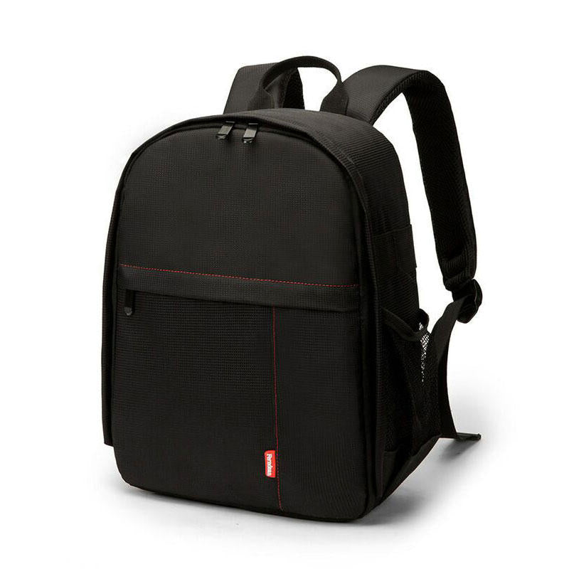 Water-resistant Shockproof Travel Carry Camera Bag Backpack for Canon for Nikon DSLR Camera Tripod Lens Flash Image 2