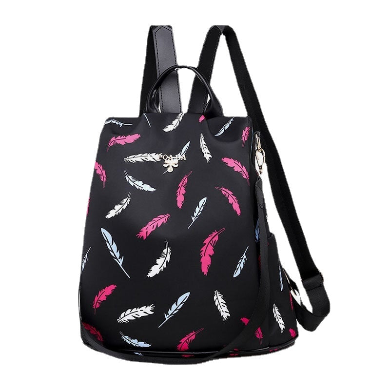 Women Feather Light Anti-theft Waterproof Outdoor Multi-carry Handbag Shoulder Bag Backpack Image 1