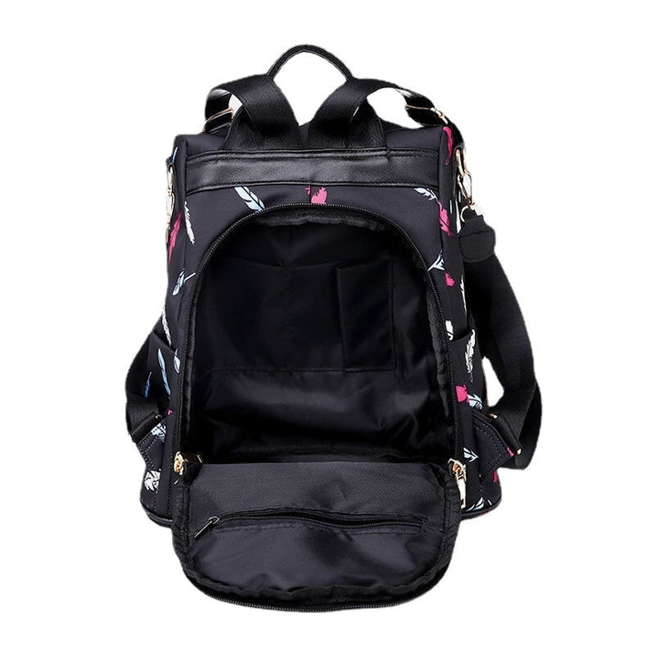 Women Feather Light Anti-theft Waterproof Outdoor Multi-carry Handbag Shoulder Bag Backpack Image 3