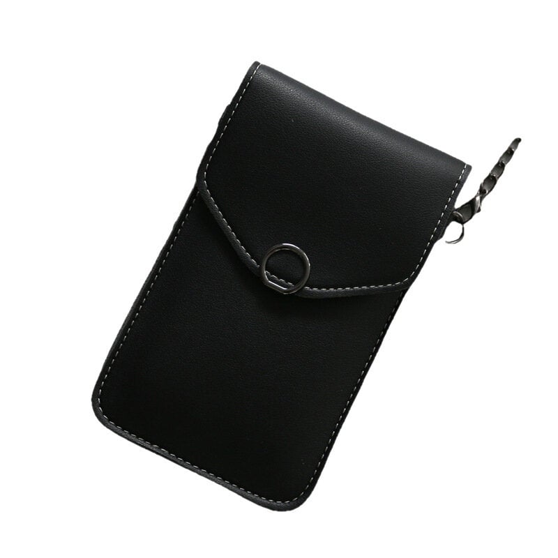 Women 6.3 Inch Touch Screen Chain Phone Bag Crossbody Shoulder Bag- PPT DTTT Image 1