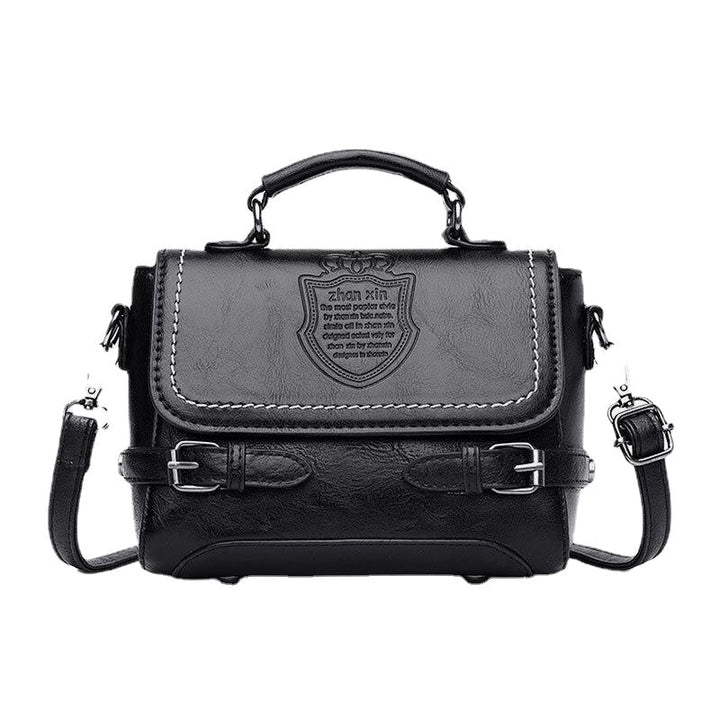 Women Faux Leather Magnetic Snap Crossbody Waterproof Satchel Shoulder Bag DTTT Image 11