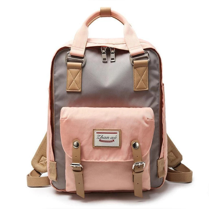 Women Girl Waterproof Large Capacity Fashion Bag Backpack School Bag Casual Outdoor Image 3