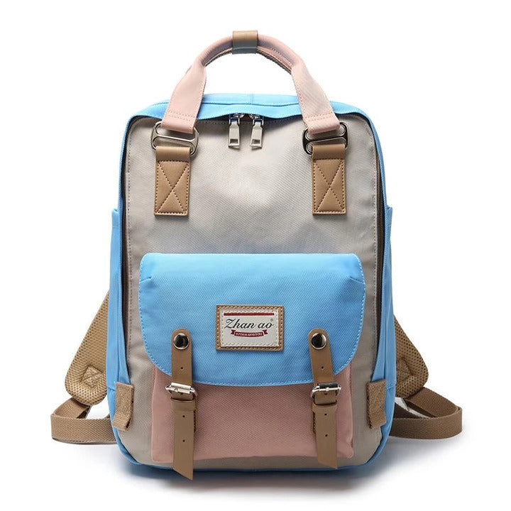 Women Girl Waterproof Large Capacity Fashion Bag Backpack School Bag Casual Outdoor Image 4