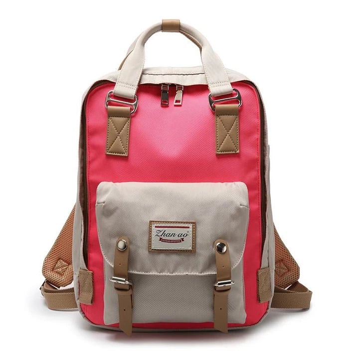 Women Girl Waterproof Large Capacity Fashion Bag Backpack School Bag Casual Outdoor Image 1