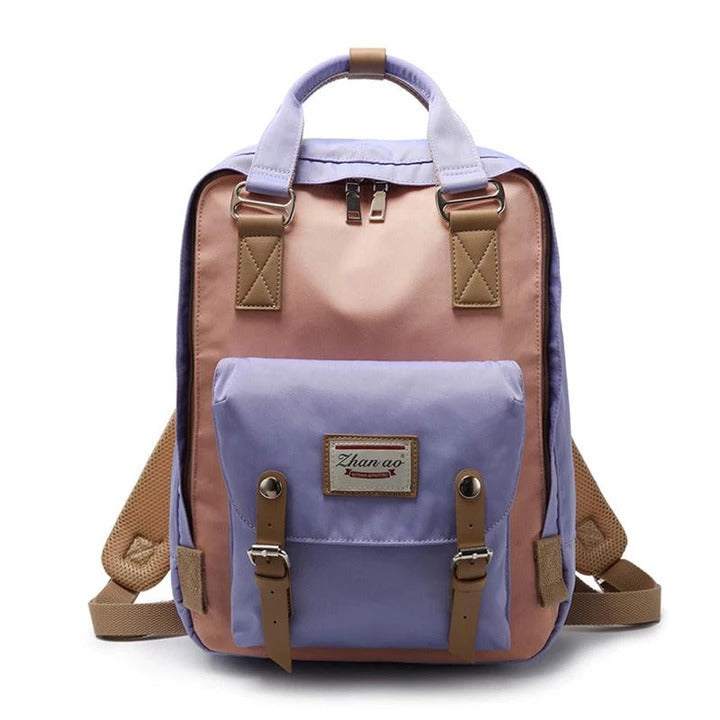 Women Girl Waterproof Large Capacity Fashion Bag Backpack School Bag Casual Outdoor Image 9