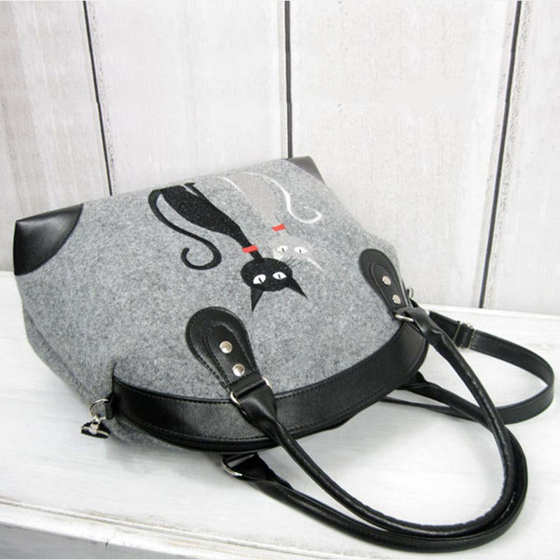 Women Crossbody Bag Cat Pattern Handbag Crossbody Bag Shoulder Bag DTTT Image 2