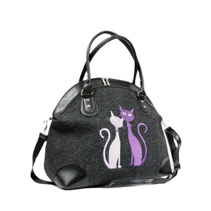 Women Crossbody Bag Cat Pattern Handbag Crossbody Bag Shoulder Bag DTTT Image 6