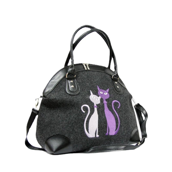 Women Crossbody Bag Cat Pattern Handbag Crossbody Bag Shoulder Bag DTTT Image 1