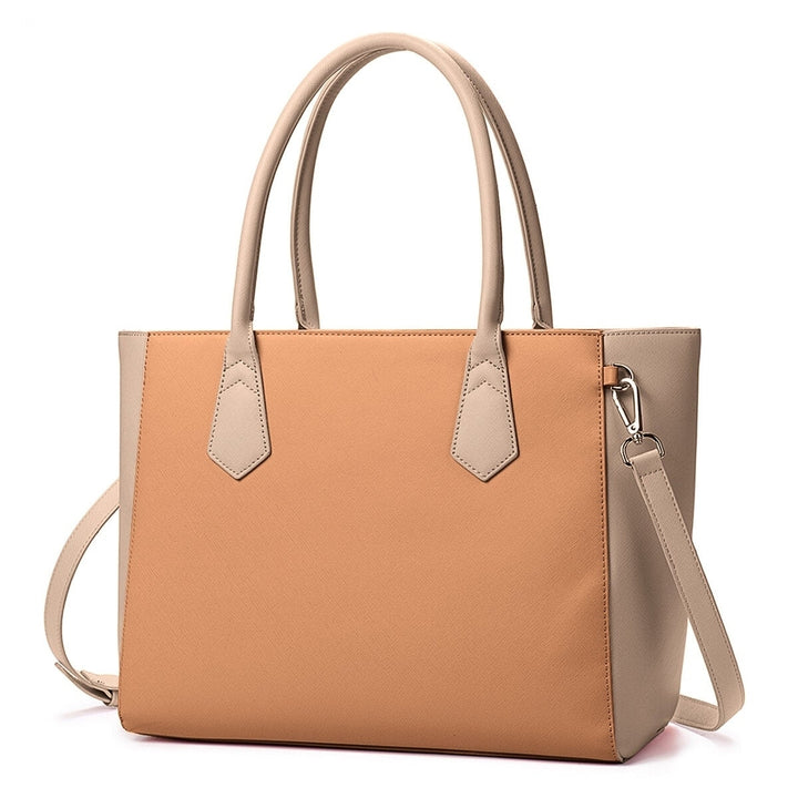Women Fashion Casual Shopping Multifunction Patchwork Shoulder Bag Handbag Image 1