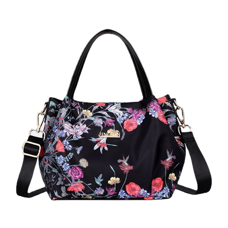 women fashion flower handbag printed crossbody bag DTTT Image 3