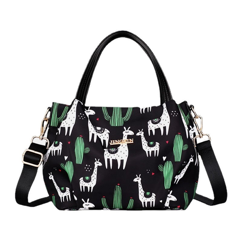 women fashion flower handbag printed crossbody bag DTTT Image 8