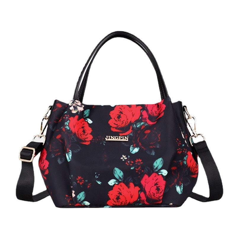 women fashion flower handbag printed crossbody bag DTTT Image 9