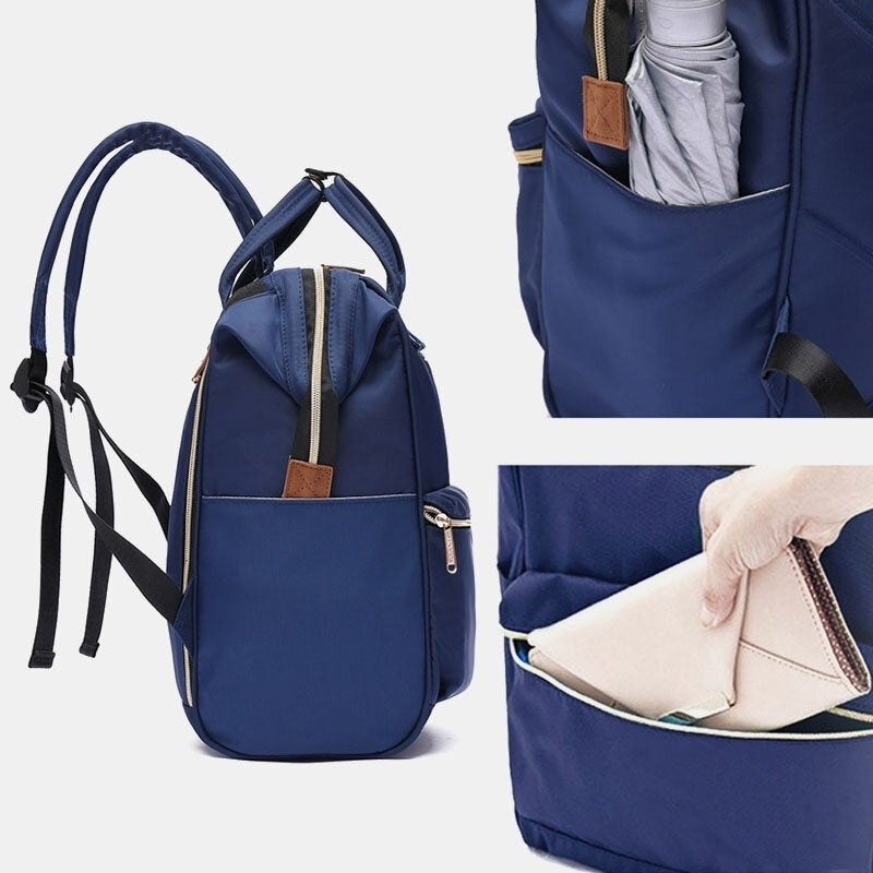 Women Fashion Waterproof Large Capacity Backpack Baby Bag DTTT Image 6