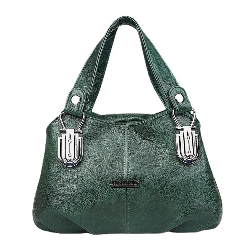 Women Faux Leather All-match Large Capacity Multi-carry Handbag Tote Crossbody Bag DTTT Image 1