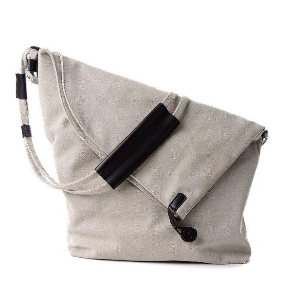 Women Canvas Casual Black Buttom Shoulder Crossbody Bags Image 1